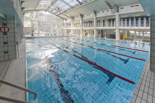 La piscine Hébert à Paris