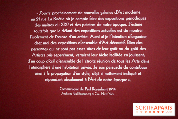 Paul Rosenberg, 21 rue de la Boétie au Musée Maillol
