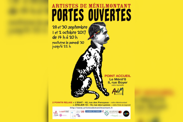 Portes ouvertes des ateliers d'artistes de Ménilmontant