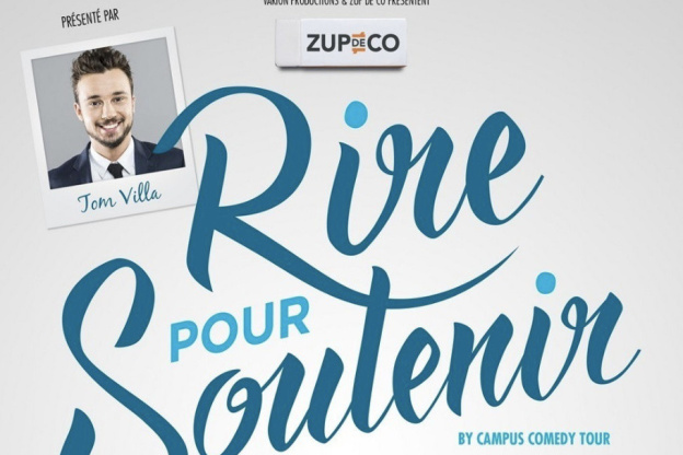 Rire pour Soutenir : Tom Villa et le Campus Comedy Tour contre l'échec scolaire