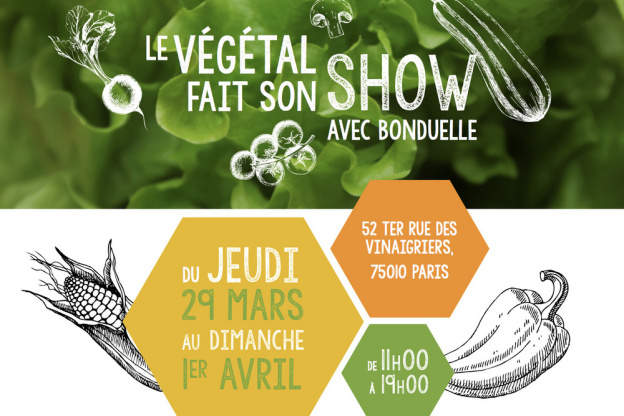 Le végétal fait son show avec Bonduelle !