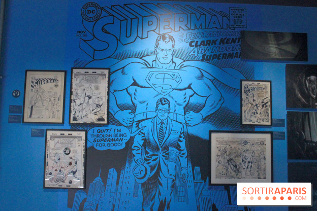 L’Art de DC Comics au Musée Art Ludique - planches Superman
