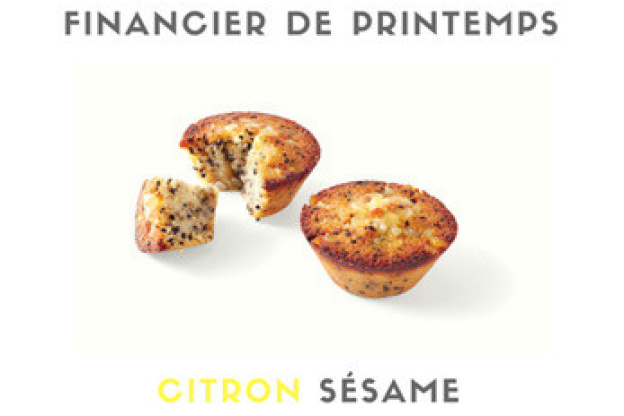 Financier de Printemps Citron-Sésame Maison Kayser