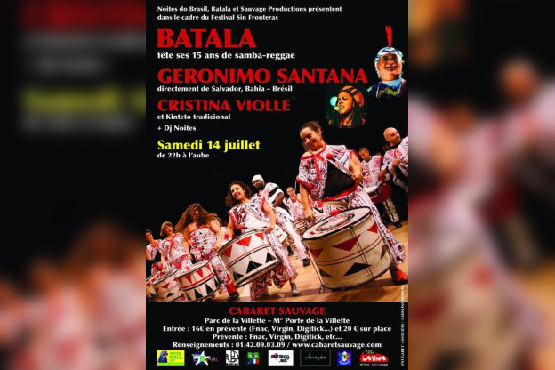 Carnaval de Bahia avec Geronimo et Batala