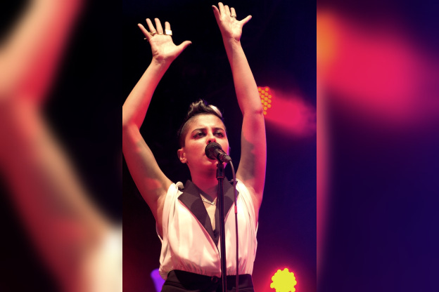 Carmen Maria Vega au Festival Soirs d'été Oüi Fm 2012 // (c)Caroline Jolivet