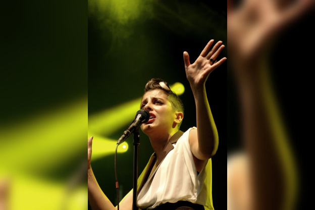 Carmen Maria Vega au Festival Soirs d'été Oüi Fm 2012 // (c)Caroline Jolivet