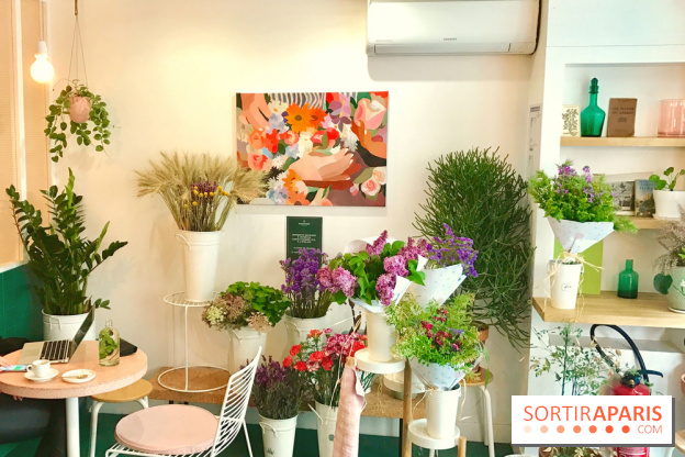 Peonies, le coffee-shop fleuriste