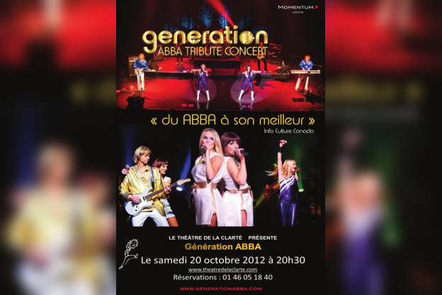Génération ABBA Tribute Concert