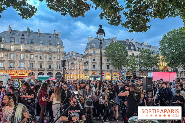 Fête de la Musique 2024 : concert de rock, hard rock et metal sur la place Saint-Michel à Paris