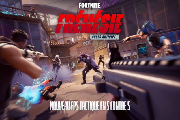 Fortnite Frénésie : le FPS en 5v5 désormais disponible dans le Battle Royale