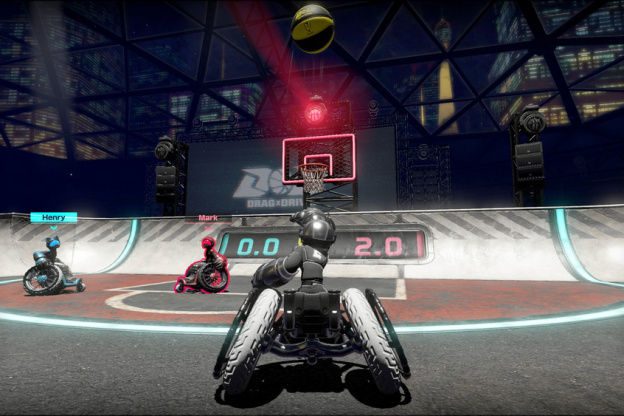 Drag X Drive : le jeu de basket fauteuil s'offre une date de sortie