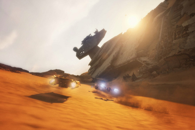 Star Wars Galactic Racer - le jeu vidéo des anciens de Burnout annoncé aux Game Awards