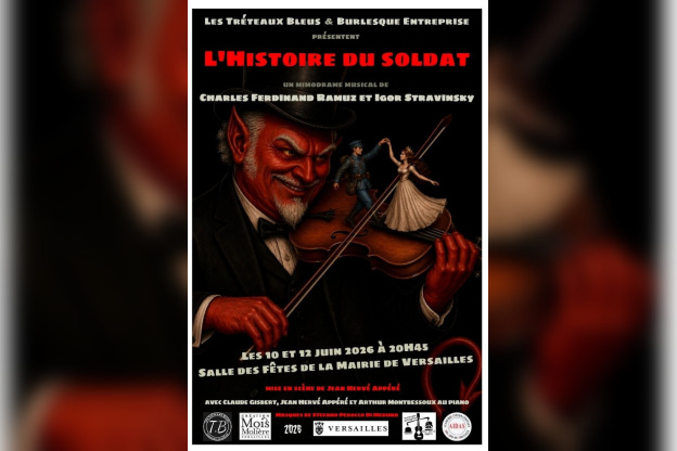L’Histoire du soldat, Ramuz et Stravinsky revisités pour le Mois Molière à Versailles
