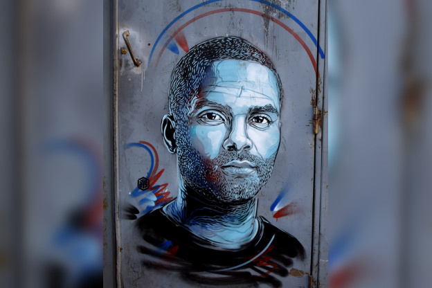 Athlètes, l'exposition de C215 à la mairie du 13e