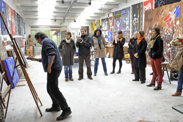 Journées Portes-Ouvertes des ateliers d'artistes 2017 à Montreuil