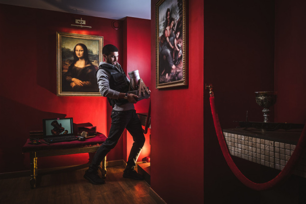 Cambrioler le Louvre avec Da Vinci, le jeu d'évasion de chez Phobia escape game