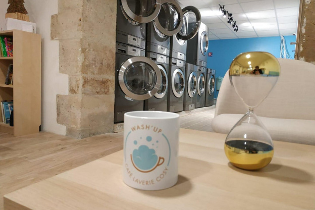 Wash Up, le tout premier café-laverie à deux pas de Bastille