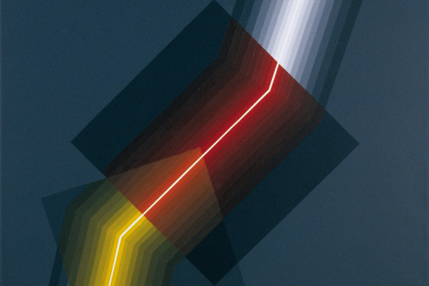 Exposition Horacio Garcia Rossi à la galerie Lélia Mordoch, "Que la lumière soit"