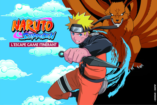 Naruto Shippuden : un escape game itinérant dans plusieurs centre commerciaux d'Ile-de-France