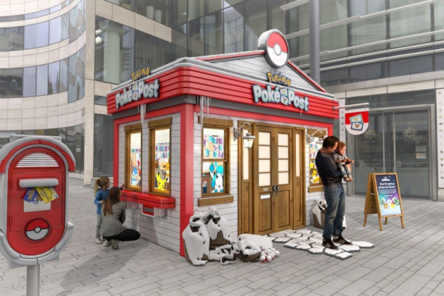 Pokemon : partagez vos vœux à la Poké Poste, le bureau de poste éphémère à La Défense