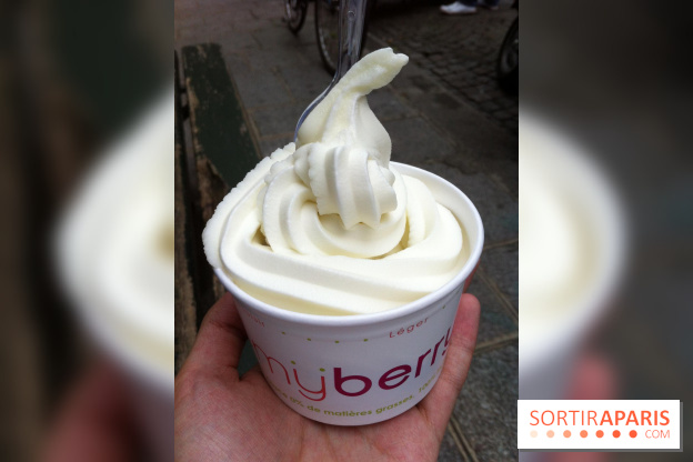 My Berry, Glace au yaourt