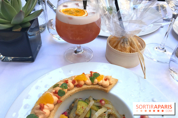 Le menu cajun du Safran à l'Hôtel du Collectionneur