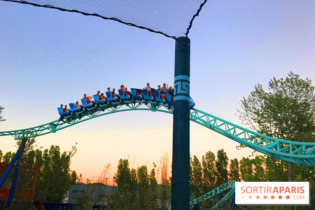 Inauguration de Pégase Express au parc Astérix