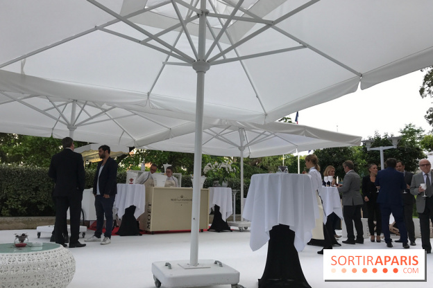 La terrasse du Trianon Palace by Moët