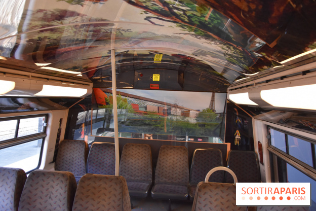 Inauguration du Train des Arts à la gare de l'est