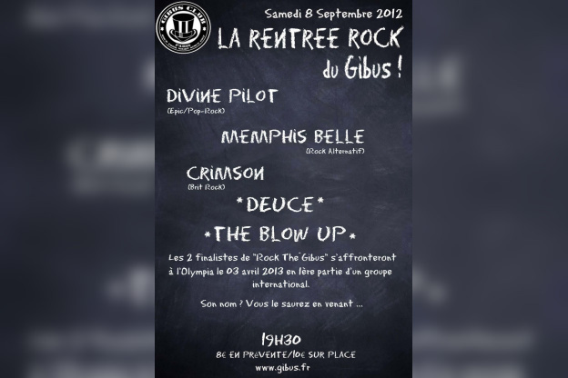 La Rentrée Rock au Gibus