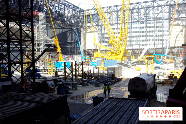 La U Arena en travaux