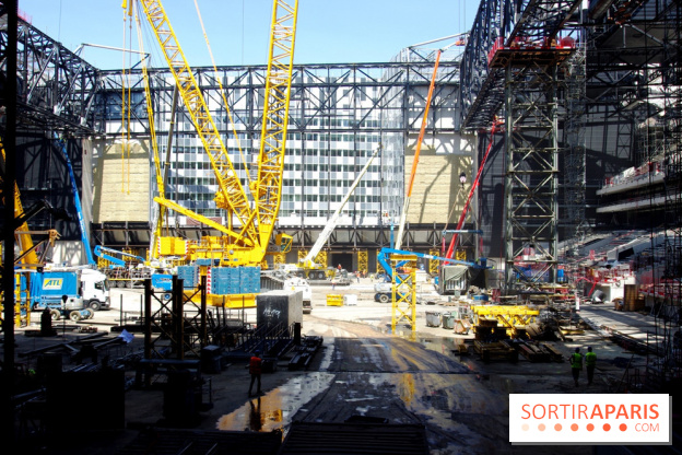 La U Arena en travaux