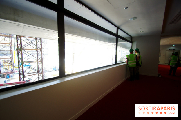 La U Arena en travaux