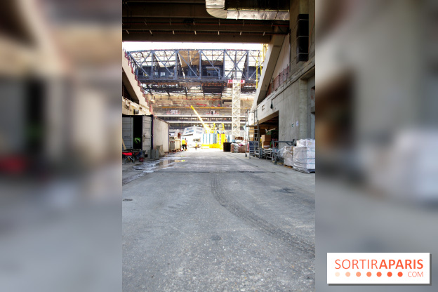 La U Arena en travaux