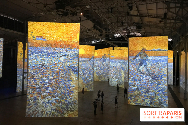 Imagine Van Gogh à la Grande Halle de la Villette