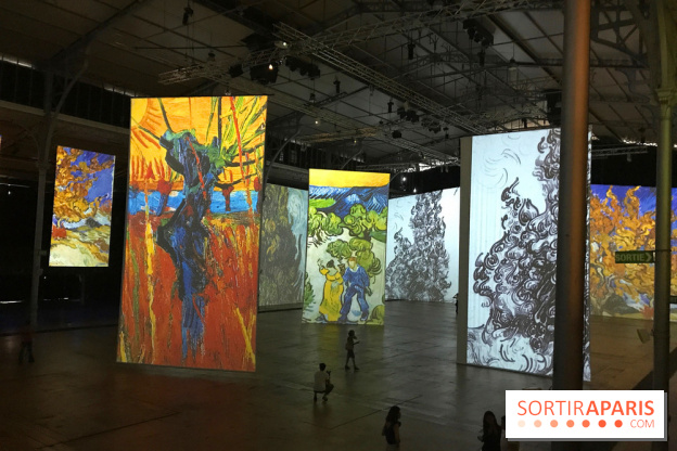 Imagine Van Gogh à la Grande Halle de la Villette
