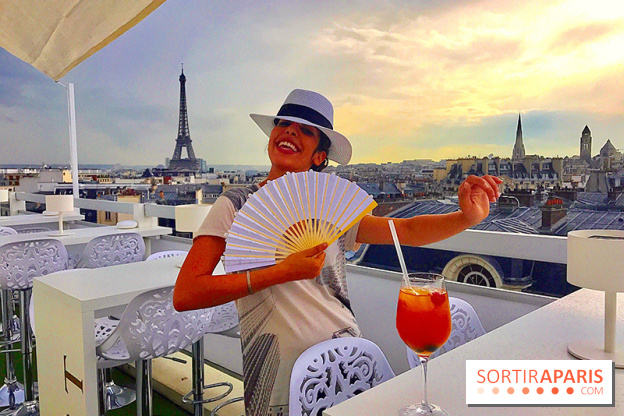 Le rooftop de l'Hôtel Marignan