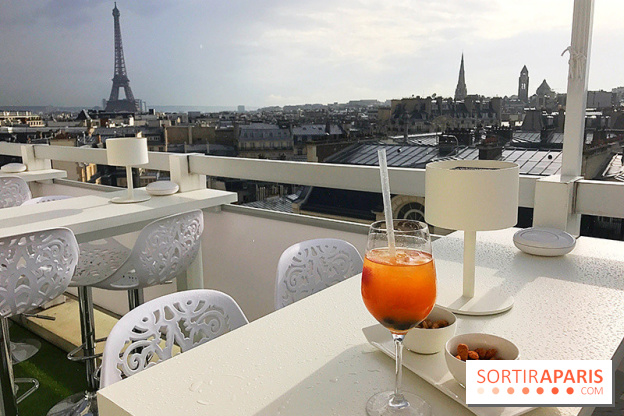 Le rooftop de l'Hôtel Marignan