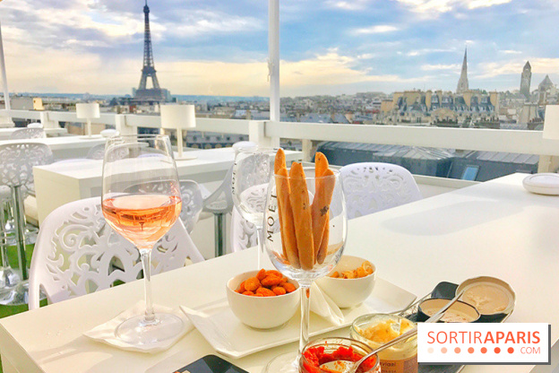 Le rooftop de l'Hôtel Marignan