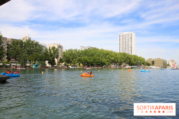 La baignade Bassin de la Villette