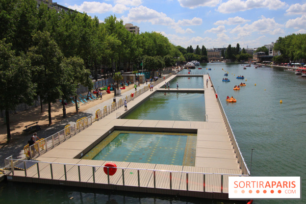 La baignade Bassin de la Villette