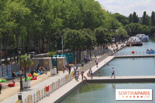 La baignade Bassin de la Villette