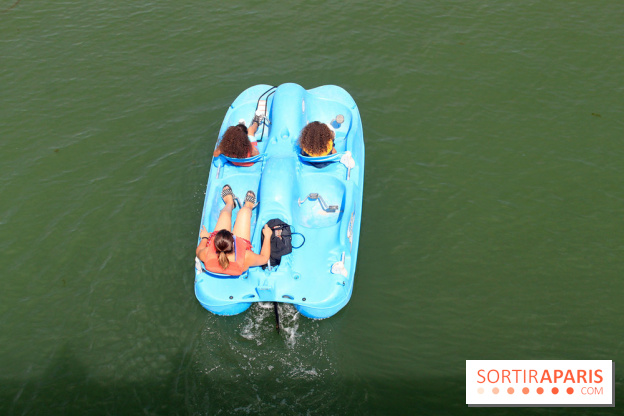 La baignade Bassin de la Villette