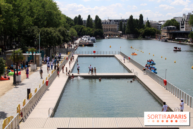 La baignade Bassin de la Villette