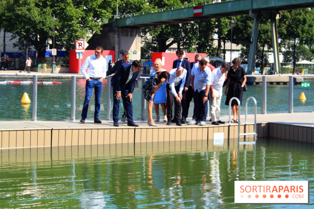 La baignade Bassin de la Villette
