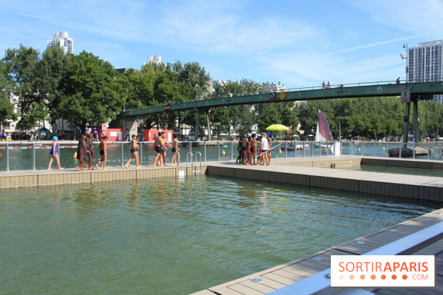 La baignade Bassin de la Villette