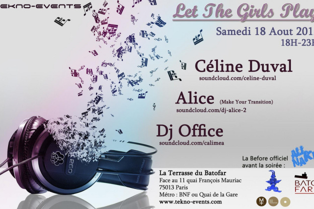LET THE GIRLS PLAY : CELINE DUVAL/DJ ALICE/DJ OFFICE - Before ALL NAKED