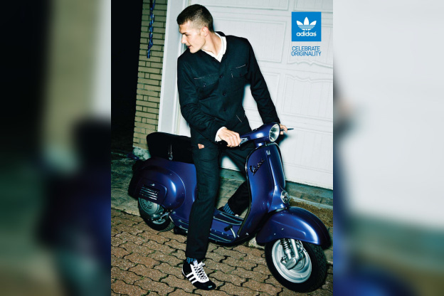 adidas, originals, basket, mode, house party, 60 ans, Vespa, Scooter, 2 roues, photo, shop