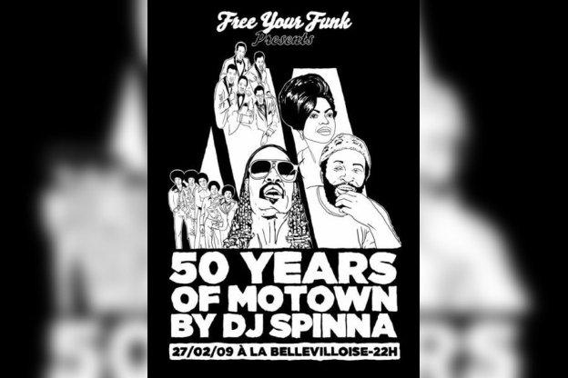 Soirée, Paris, Clubbing, Motown, Spinna, Bellevilloise, Free Your Funk