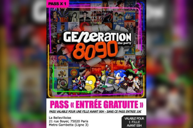 GENERATION 80-90 retourne la BELLEVILLOISE